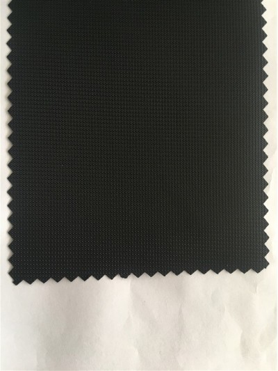 JS-CNYI-150D 細十字 PVC-33 尼龍面料  背囊/雨衣面料    防水 防油 圍裙布料 正面照